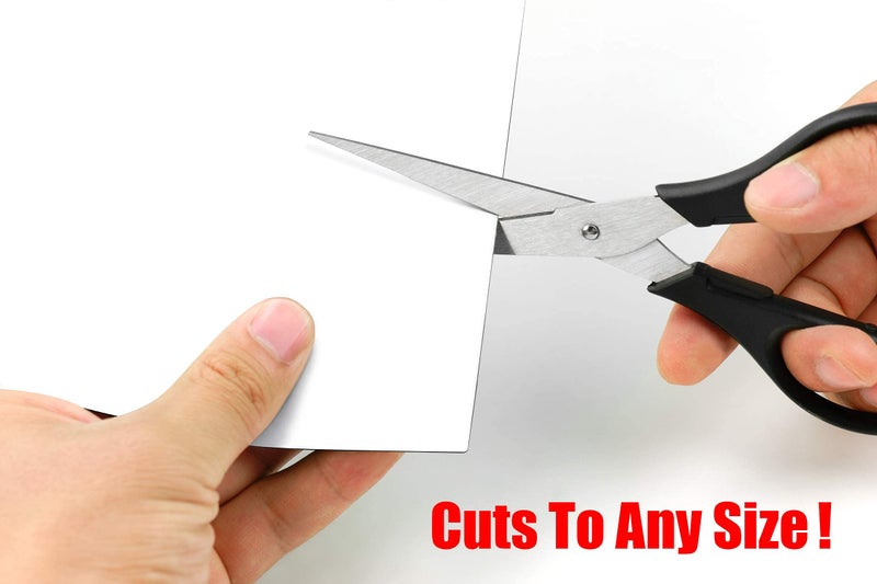 Scribbledo Magnetic Fridge Whiteboard Sheet for Kitchen Refrigerator - Dry Erase Magnetic White Board Organizer & Planner 11"x17" Strong Magnet Includes 6 Markers and Big Eraser - Image 5